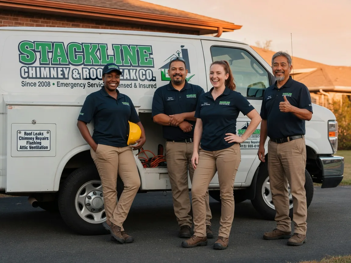 Chimney flashing repair company in Carp Lake, MI